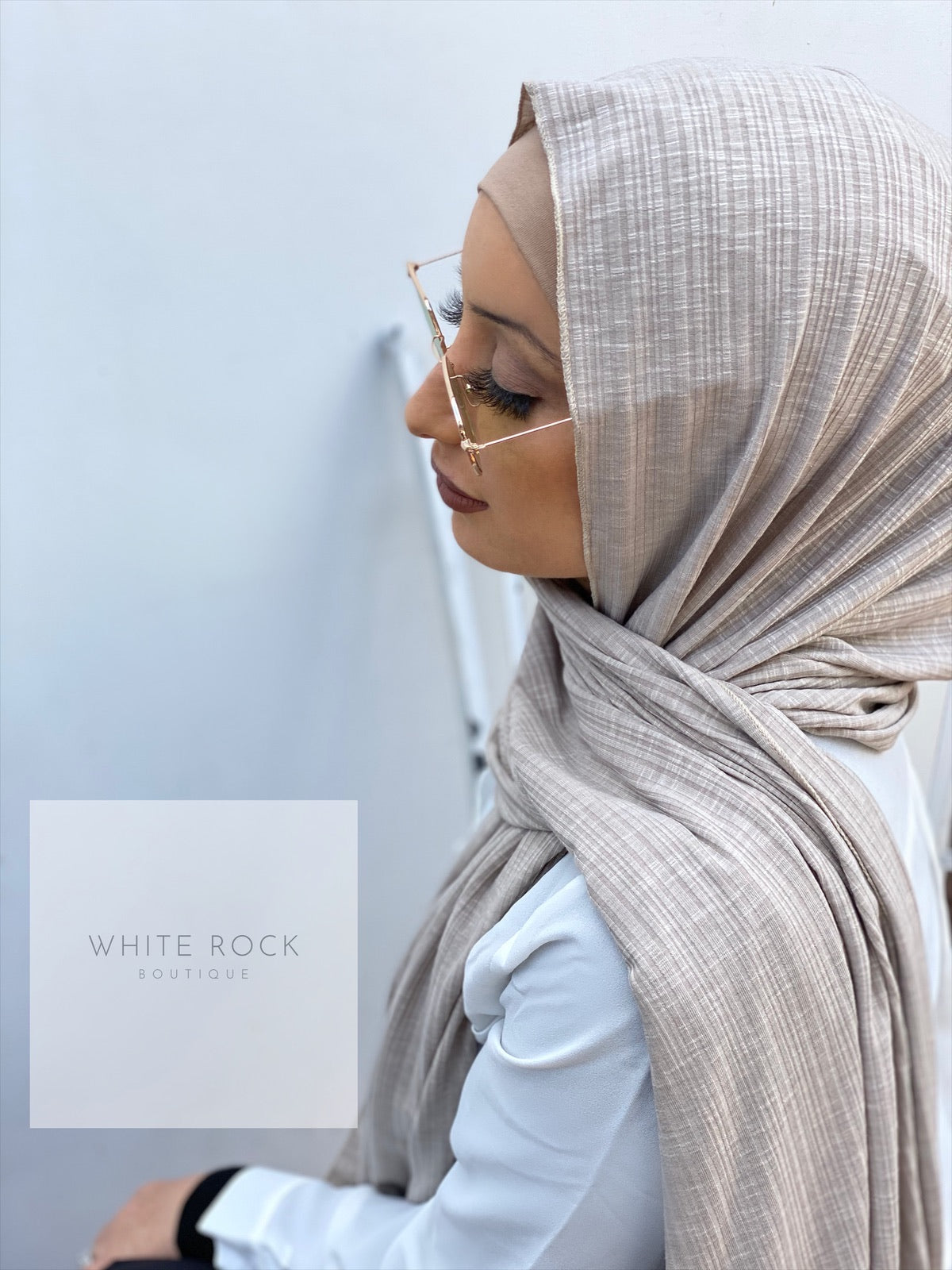 Sand Textured Jersey Shawl