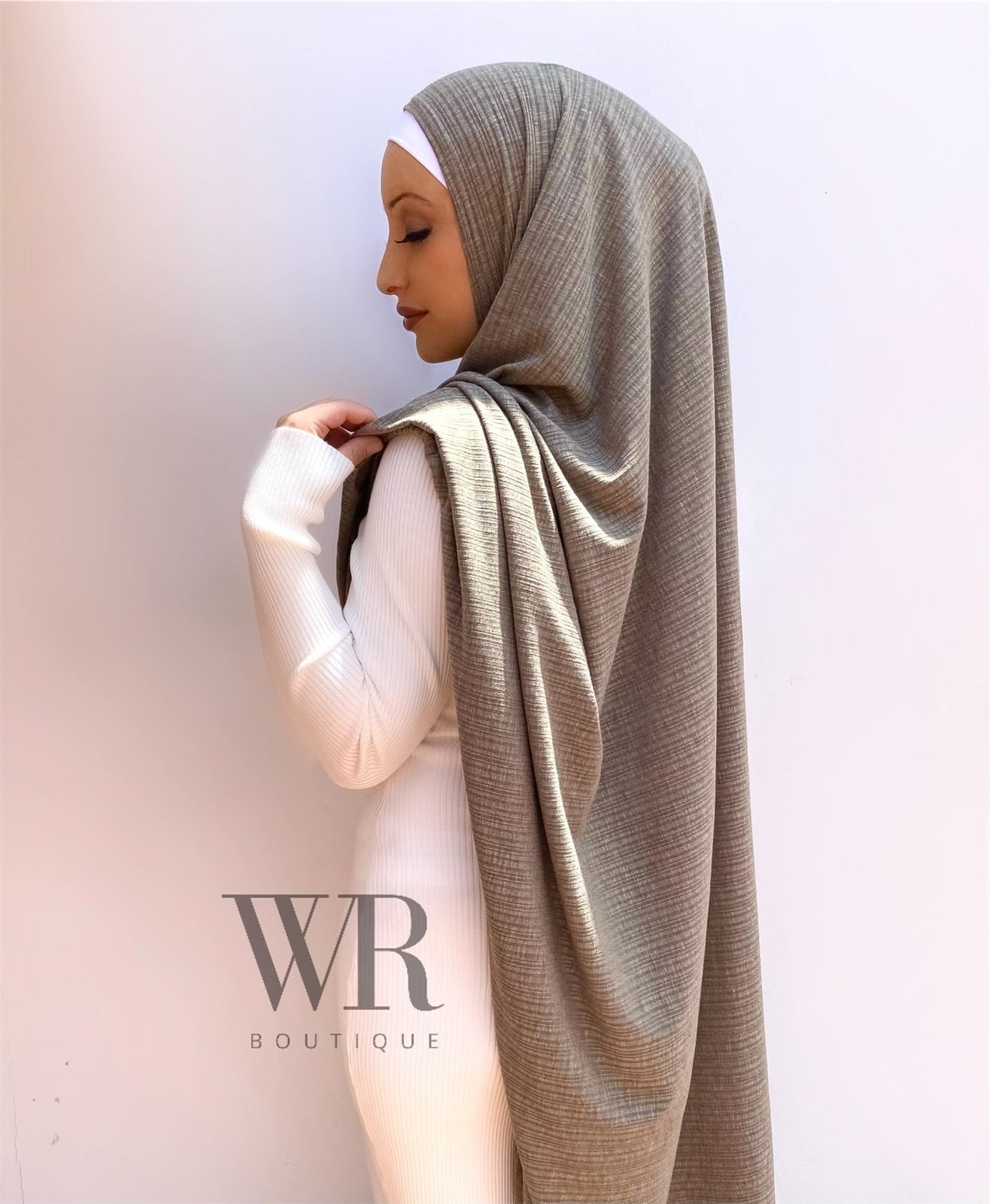 Sage Textured Jilbab ©