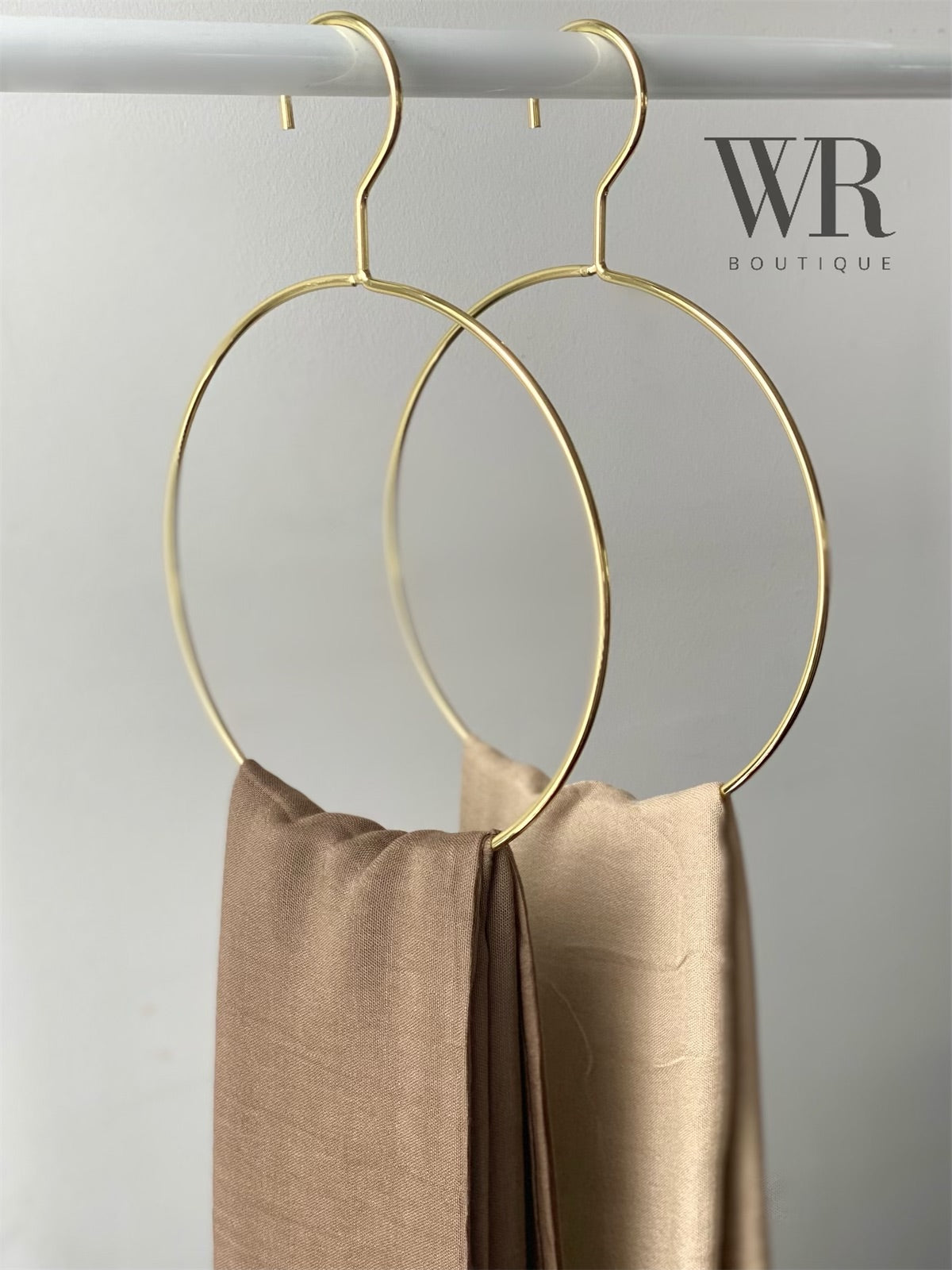 Gold Round Scarf Hanger