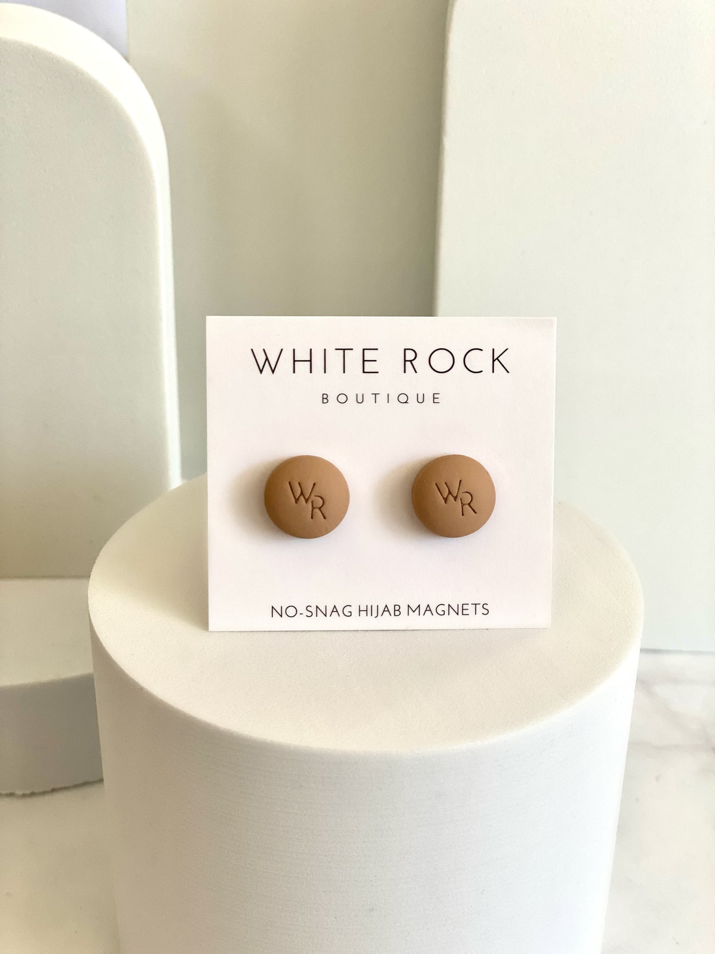 Tan Matte Hijab Magnet