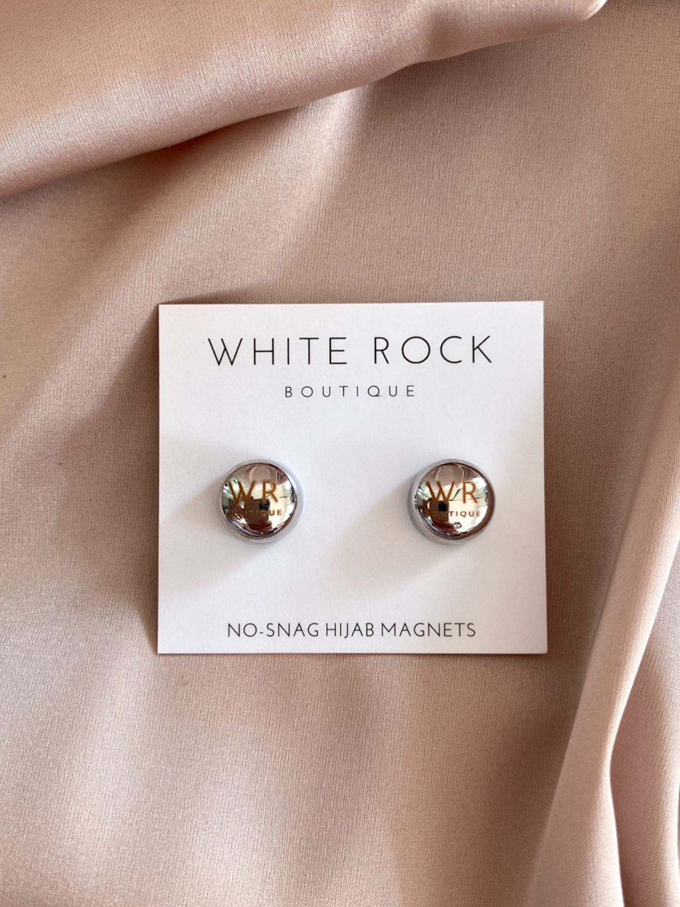 Silver Hijab Magnet