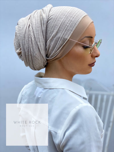 Sand Textured Jersey Shawl