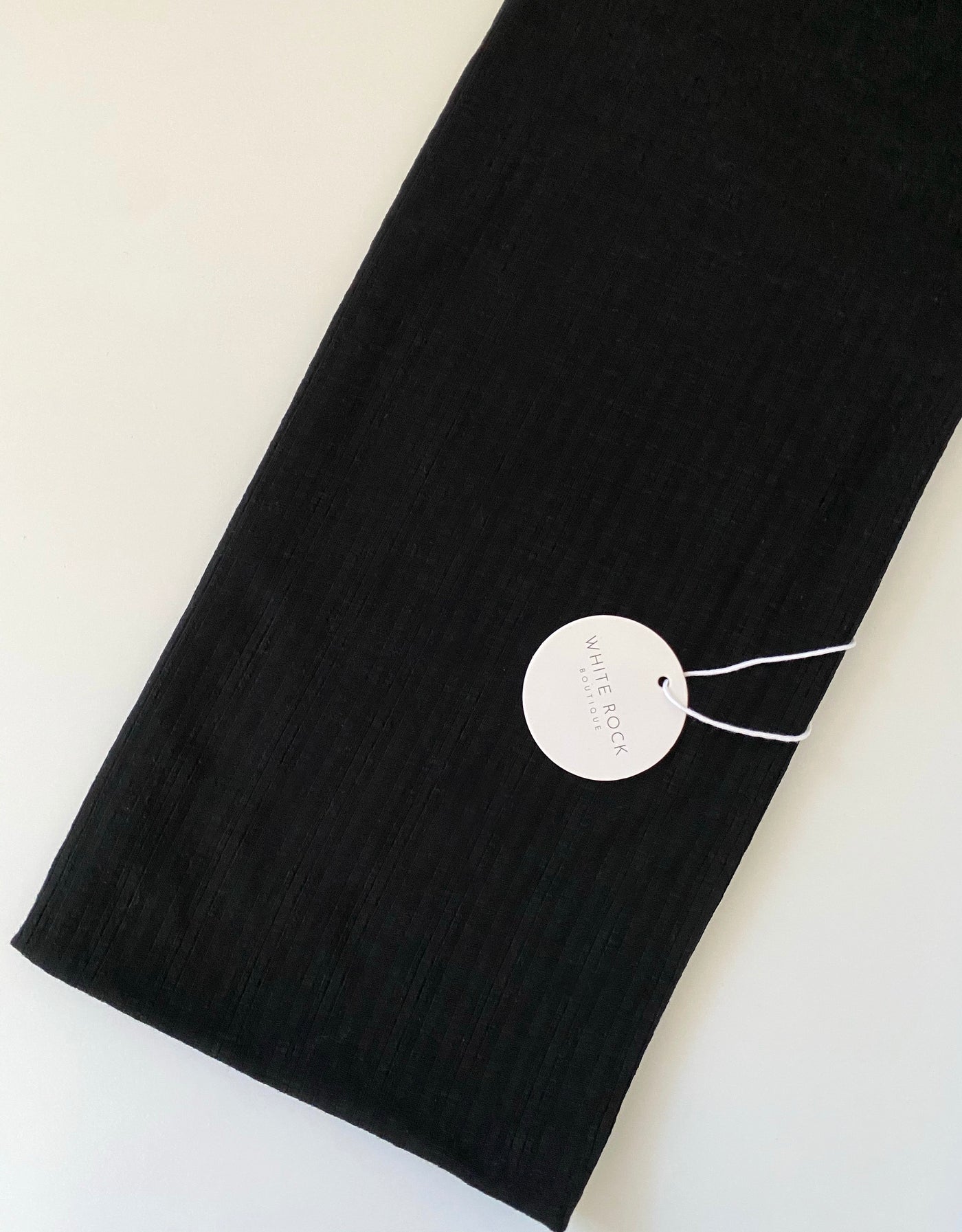 Onyx Textured Jersey Shawl