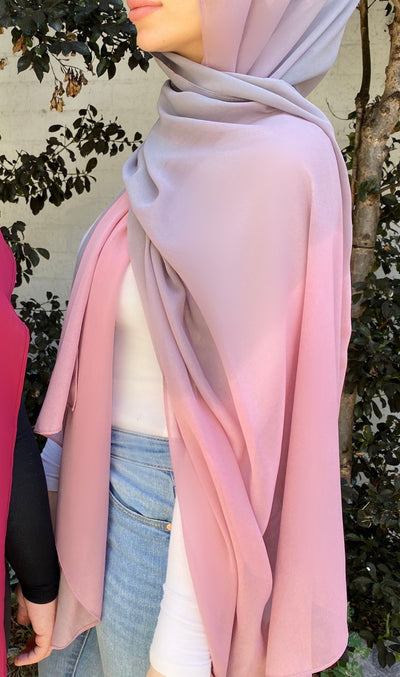 Pink Ombre Shawl